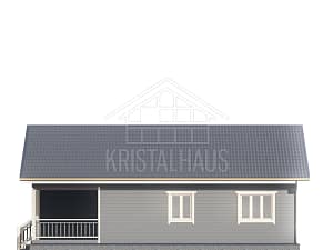 Проект дома ДК031  от СК KristalHouse